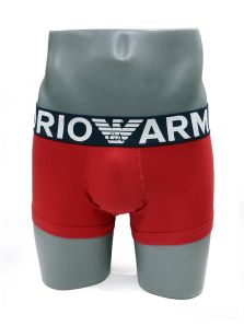 Boxer Emporio Armani de algodón megalogo en rojo
