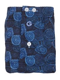 Boxer Giulio de Tela estampado azul mod. Tex