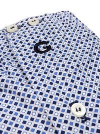 Boxer Giulio de Tela estampado azul Bruguera