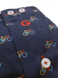 Calzoncillos Giulio de tela estampados con bicicletas