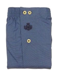 Boxer Guasch de tela en azul royal liso