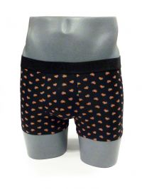 Boxer HOM mod. Romeo en modal estampado con corazones