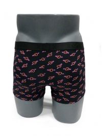 Boxer HOM mod. Neon Heart en microfibra con corazones