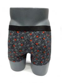 Boxer HOM mod. Roses Love en modal con corazones