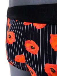 Boxer HOM mod. Valensole en microfibra estampado con flores