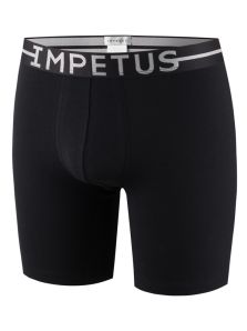Boxer Impetus Cotton Strech extra largo en negro