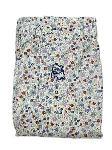 Boxer Kiff kiff de tela estampado con flores