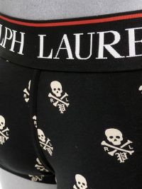 Boxer Polo Ralph Lauren con calaveras en negro