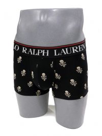 Boxer Polo Ralph Lauren con calaveras en negro