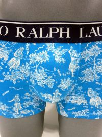 Boxer Polo Ralph Lauren mod. Hawái en azul caribeño