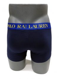 Boxer Polo Ralph Lauren Marino y Amarillo Oro