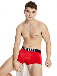 Boxer Tommy Hilfiger microfibra en rojo. Edición Navidad