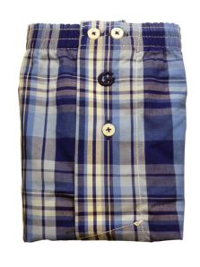 Boxer Giulio de Tela a cuadros azules mod. Bondi