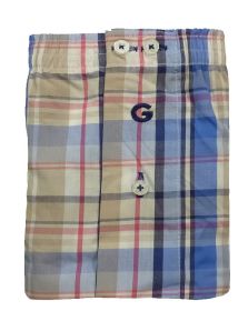 Boxer Giulio de Tela a cuadros mod. Finley