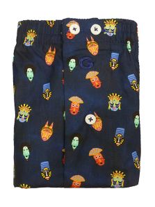 Boxer Giulio de Tela estampado con mascaras mod. Rufus