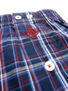Elegante boxer de tela con diseño azul de la marca Guasch. ¡Pídelo online!