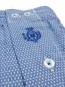 Boxer de tela Guasch con sutiles cuadros azules. ¡Descubre el mejor precio!