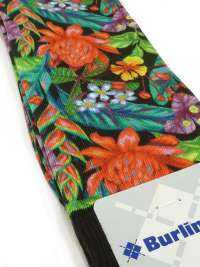 Calcetín Burlington Tropical Print Men