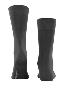 Burlington calcetines de vestir para hombre en color gris antracita