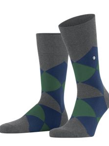 Calcetines Burlington Clyde en algodón en gris