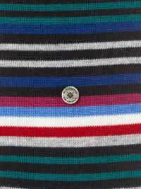Calcetines Burlington Stripe de lana a rayas en azul