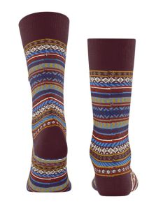Detalles que marcan la diferencia: calcetines de Burlington para hombre de lana premium.