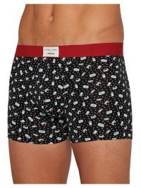 Pack Ysabel Mora Underwear Boxer en negro y puzzle multicolor