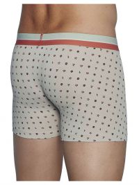 Pack Ysabel Mora Underwear Boxer Naranja y Beige con prints