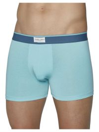 Pack Ysabel Mora Underwear Boxer estampado vegetal en azul