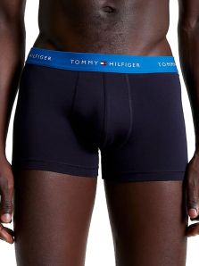 Cajita con 3 calzoncillos Tommy Hilfiger en azul marino
