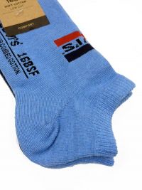 2 Pack de Calcetines Levi´s Tobillero Bajo Azules