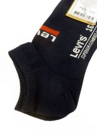 2 Pack de Calcetines Levi´s Tobillero Bajo Azules