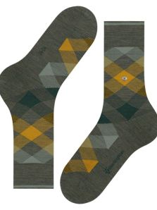 Calcetín Burlington Newcastle azul acero, el detalle perfecto para esta Navidad o cualquier ocasión.