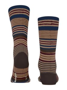 Aprovecha la oferta de Black Friday en los sofisticados calcetines Burlington Stripe.