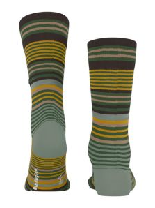 Aprovecha la oferta de Black Friday en los vibrantes calcetines Burlington Stripe.