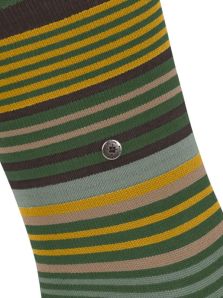 Calcetines Burlington en verde: la combinación perfecta de calidad y elegancia.