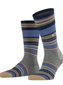 Calcetines Burlington Stripe a rayas en beige