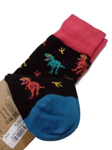 Calcetines estampados con dinosaurios de John Frank