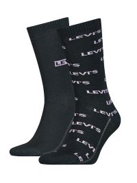Pack de Calcetines Levi´s logo rosa con negro