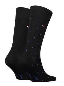 Calcetines negros con topitos de Tommy Hilfiger