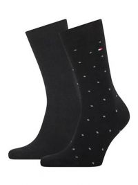 Pack Calcetines Tommy topitos en negro
