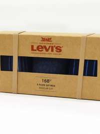 3 Pack Calcetines Levis Giftbox en azul jeans
