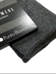 Calcetín de lana cashmere antipresión de Punto Blanco