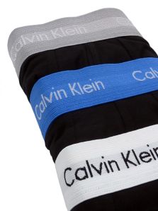 Pack de boxers CK en negro y algodon elstizado