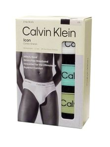 Pack de 3 slips Calvin Klein mod. Icon Cotton Strech