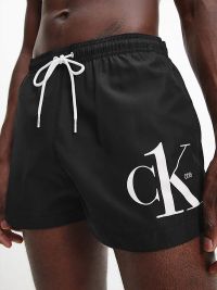 Bañador Calvin Klein One Short Logo en negro