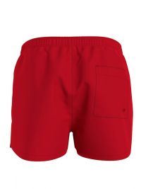 Bañador Calvin Klein Short Logo en rojo