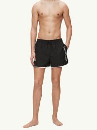 Bañador Calvin Klein Short Runner Logo Negro