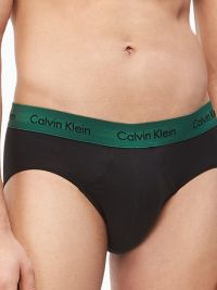3 Pack Slips Calvin Klein algodón BZP