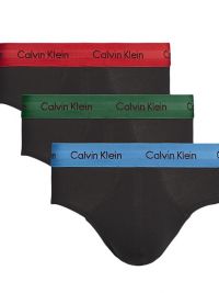 3 Pack Slips Calvin Klein algodón BZP